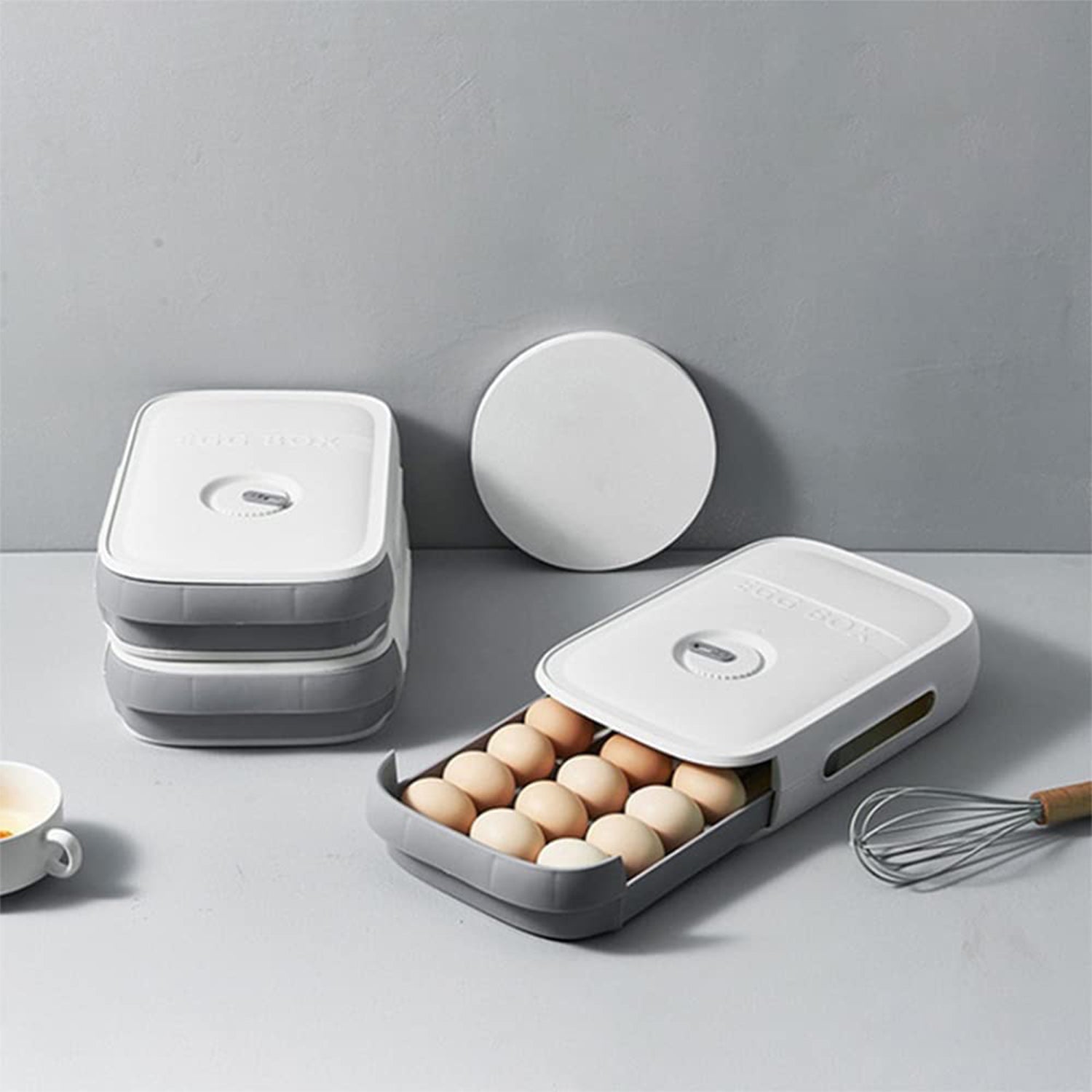 5723 Egg Storage Box Plastic Egg Drawer Fridge Egg Organizer Egg Keeper Refrigerator Egg Drawer Plastic Egg Carton Covered Egg Holder Pantry Egg Bin Household Egg Tray (1 Pc) 5723 Egg Storage Box Plastic Egg Drawer Fridge Egg Organizer Egg Keeper Refrigerator Egg Drawer Plastic Egg Carton Covered Egg Holder Pantry Egg Bin Household Egg Tray (1 Pc)